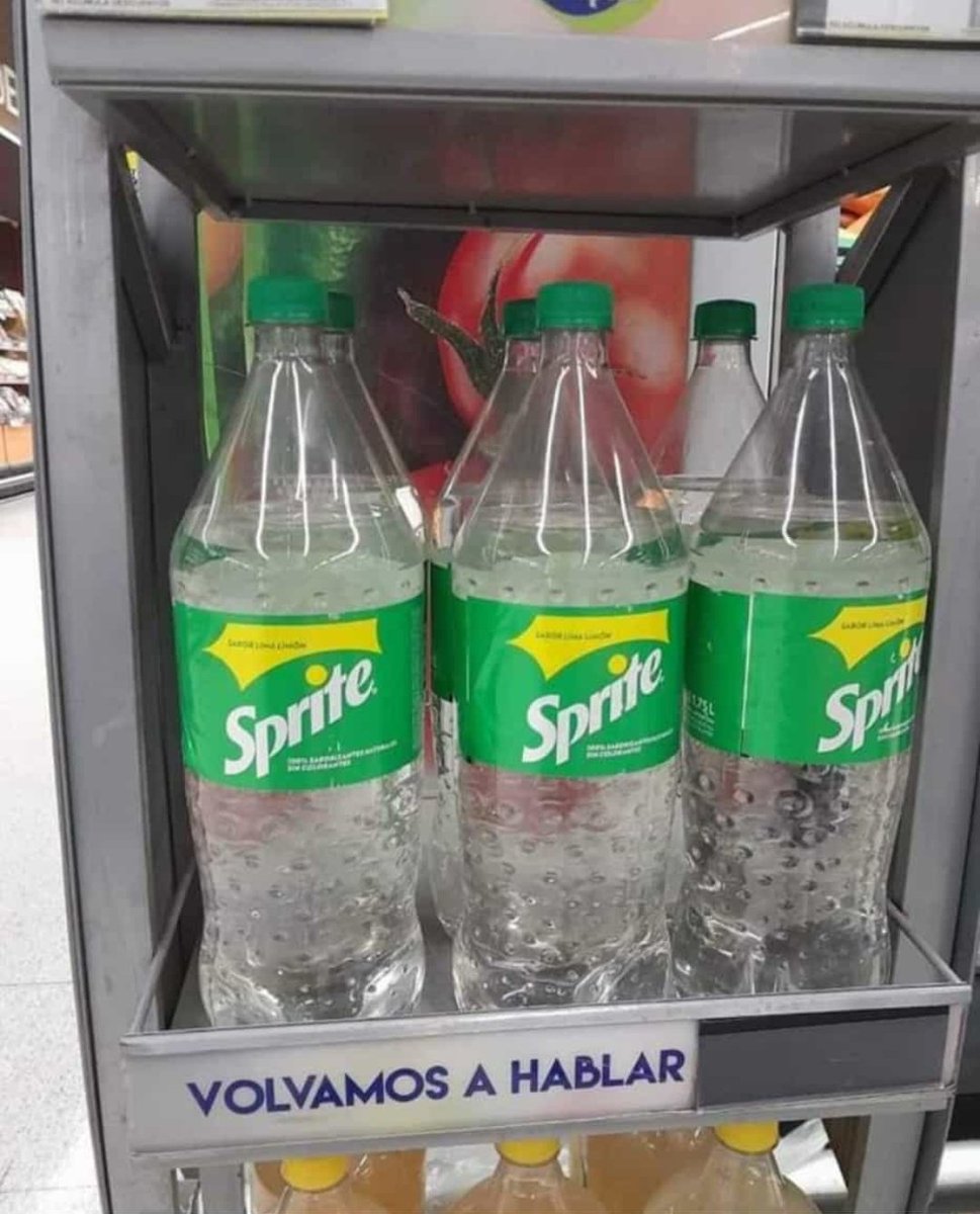 No lo digo yo, lo dice la Sprite