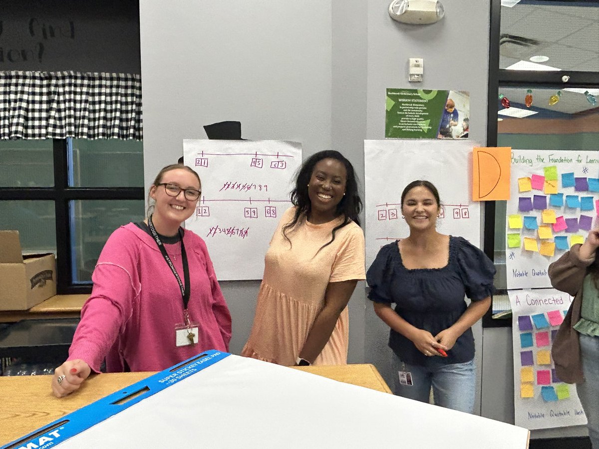 ErinRAlbert's tweet photo. We have had a wonderful start to our week. There has been a lot of learning and developing systems for collaborative and safe classrooms. We have the best staff❤️ @RockbrookES https://t.co/5U1lmEIh0e