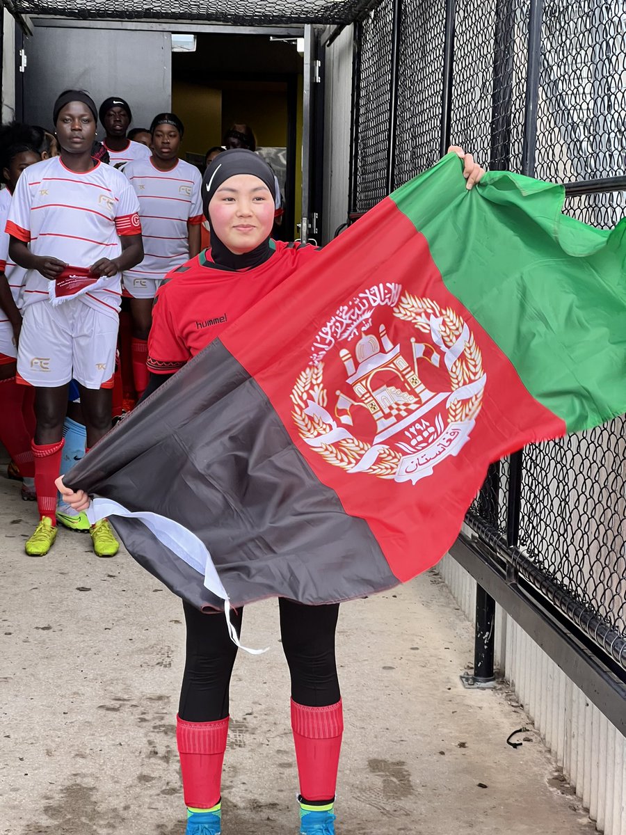 Khalida Popal (@khalida_popal) on Twitter photo Yesterday, <a href="/AfghanWnt/">Afghanistan Women's National Football Team</a> played the inaugural Hope Cup. After two years since the fall of Afghanistan 🇦🇫the team represented the country 🇦🇫 with the hope to regain the FIFA recognition to be able to play on Int-stages and represent the country from diaspora. This team sacrificed so Yesterday, <a href="/AfghanWnt/">Afghanistan Women's National Football Team</a> played the inaugural Hope Cup. After two years since the fall of Afghanistan 🇦🇫the team represented the country 🇦🇫 with the hope to regain the FIFA recognition to be able to play on Int-stages and represent the country from diaspora. This team sacrificed so