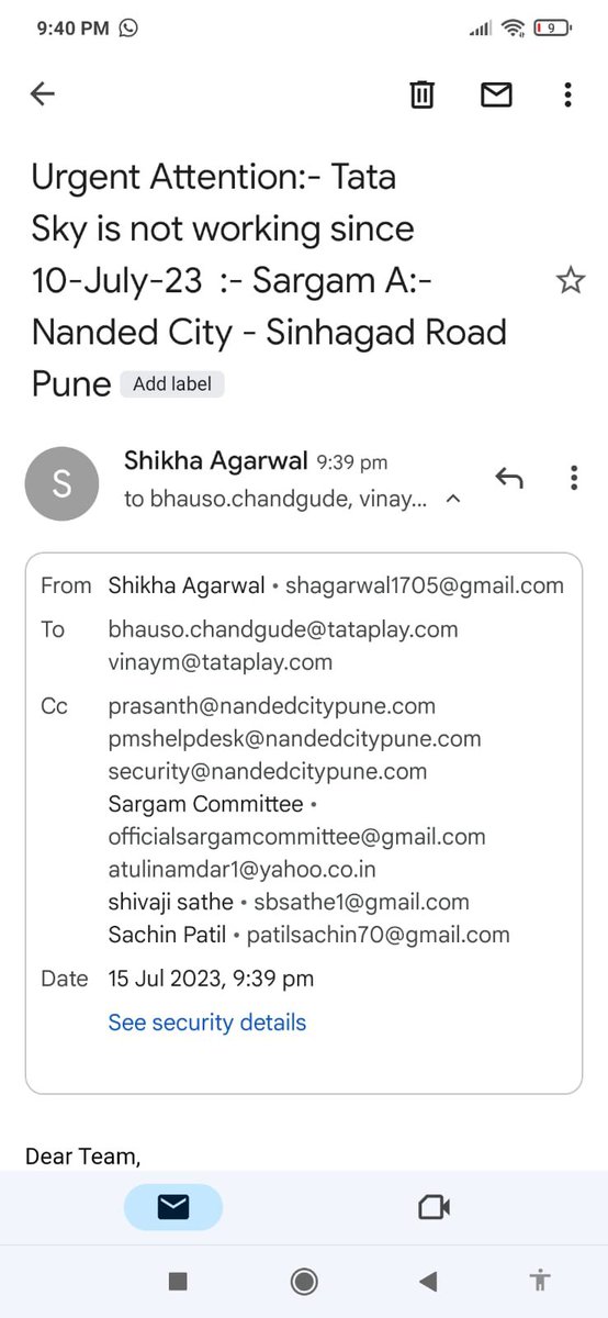 mandark19's tweet photo. @TataPlayin Cant DM you.. twitter not allowing. Here is my official request id for Order ID
1-4KQW04BC

In addition to this we ahe  shared this via email with divisional heads of tataplay. https://t.co/RINM3nZChE