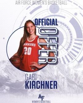 Gabi Kirchner (@gabikirchner3) on Twitter photo I am excited and honored to announce that I have received an offer to attend and play basketball for the United States Air Force Academy. Thank you @AFAcoachG <a href="/mcintyre_stacy/">Stacy McIntyre</a> and all the coaching staff for the incredible opportunity. Go Falcons! <a href="/MNStarsZabel/">Minnesota Stars 2029 Zabel</a> <a href="/HSGBBWarriors/">Two Rivers Girls Basketball</a> I am excited and honored to announce that I have received an offer to attend and play basketball for the United States Air Force Academy. Thank you @AFAcoachG <a href="/mcintyre_stacy/">Stacy McIntyre</a> and all the coaching staff for the incredible opportunity. Go Falcons! <a href="/MNStarsZabel/">Minnesota Stars 2029 Zabel</a> <a href="/HSGBBWarriors/">Two Rivers Girls Basketball</a>