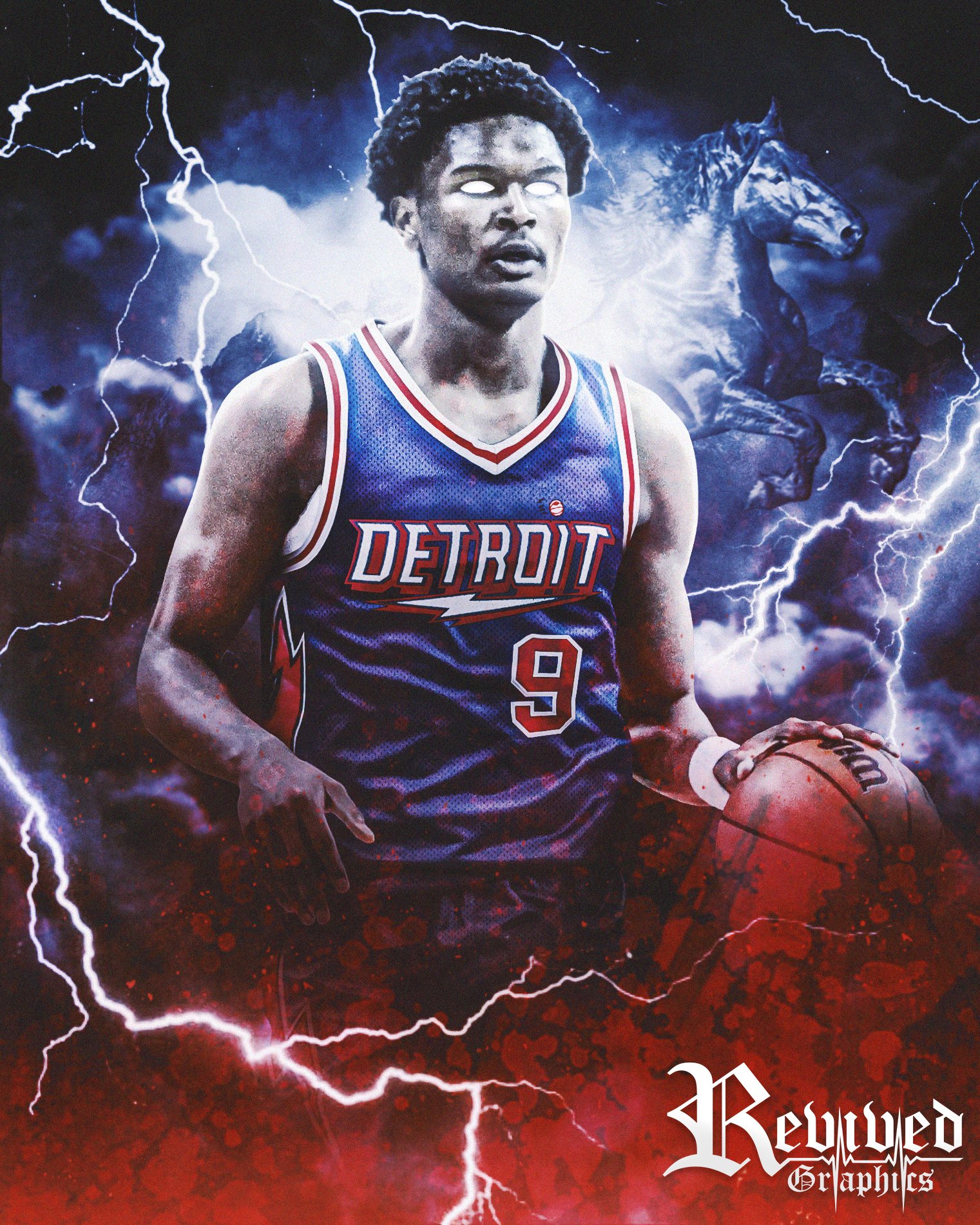 pistons lightning bolt jersey