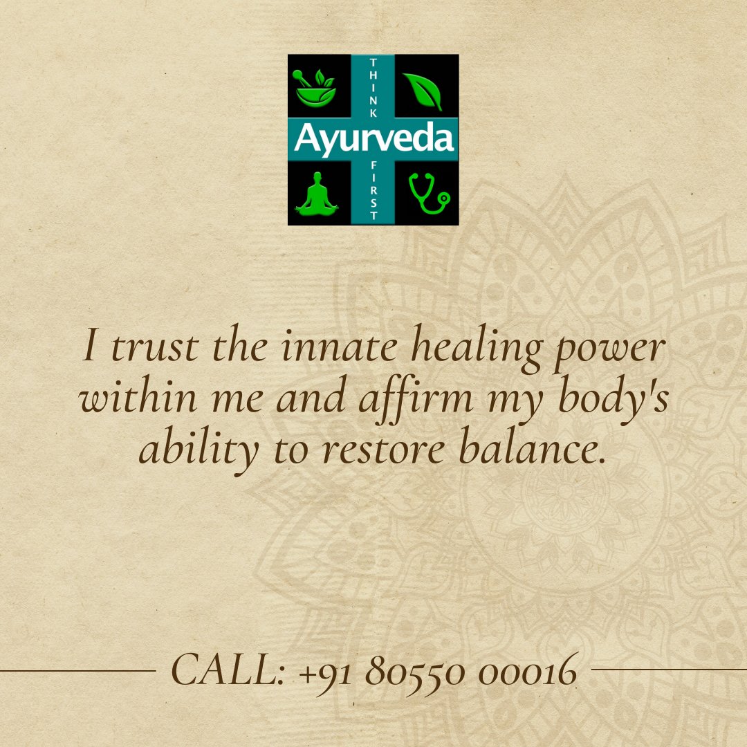 Awaken your inner healer and unlock the limitless potential of Ayurveda in your life 🙏🏻

#AyurvedaSelfCare #AyurvedicLifestyle #AyurvedaDaily #AyurvedaBalance