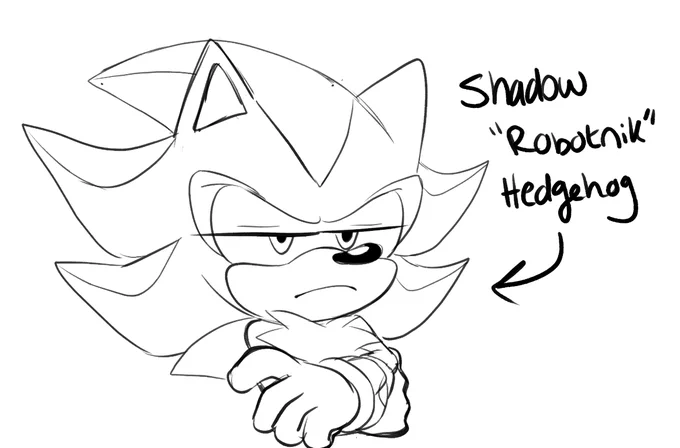 Shadows middle name is Robotnik