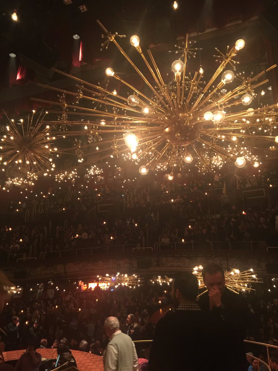 Peak core memory: the Great Comet chandeliers.