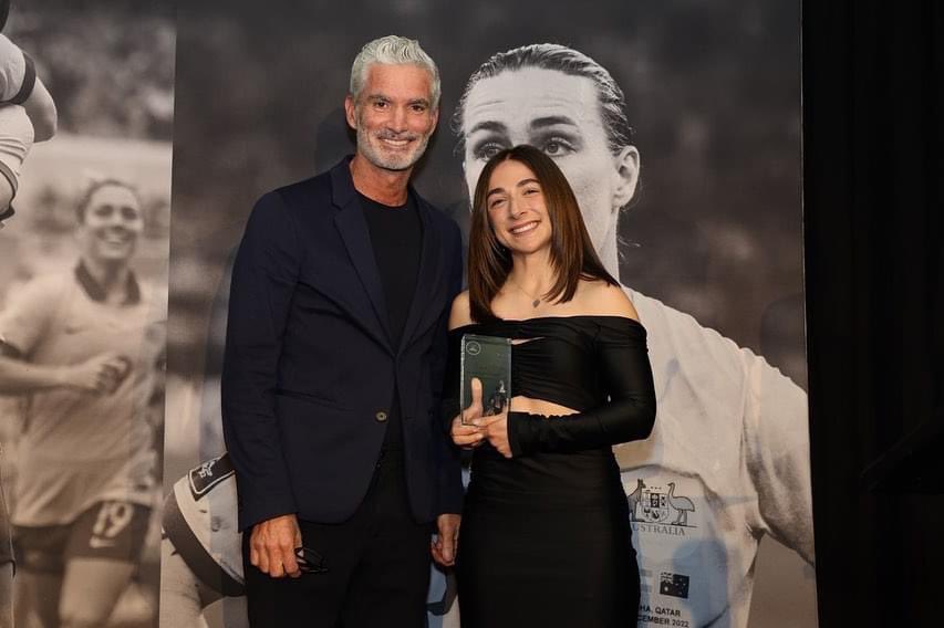 Emma ilijoski (@ilijoe1) on Twitter photo So honoured to have received the <a href="/Craig_Foster/">Craig Foster</a> Scholarship at <a href="/thepfa/">Professional Footballers Australia</a> awards night. Craig Foster has continued to inspire me to use my voice as an athlete. Also, congratulations to the amazing <a href="/gracegill9/">Grace Gill</a> on also receiving the award. Your work in the female game is incredible. So honoured to have received the <a href="/Craig_Foster/">Craig Foster</a> Scholarship at <a href="/thepfa/">Professional Footballers Australia</a> awards night. Craig Foster has continued to inspire me to use my voice as an athlete. Also, congratulations to the amazing <a href="/gracegill9/">Grace Gill</a> on also receiving the award. Your work in the female game is incredible.