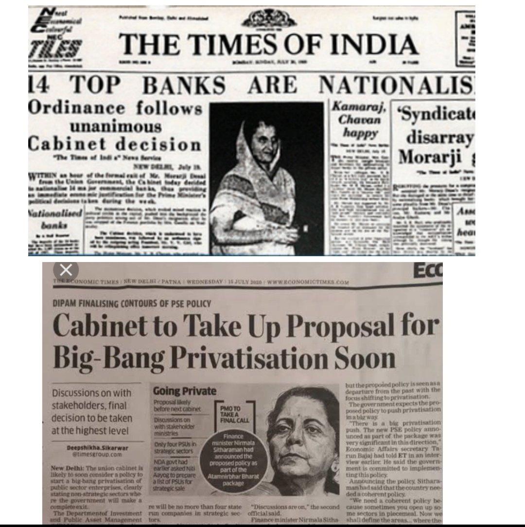 SomnathVermaa's tweet image. Banks were nationalized for all the classes of the country, poor , common man. Today the sellers are bent on privatization to fulfill their personal purpose, but we bankers and the common people of the country will destroy their wrong wishes.
 #PSBs4Nation