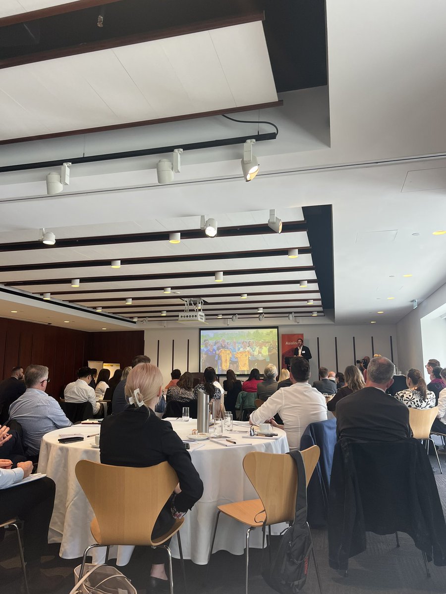 Emma ilijoski (@ilijoe1) on Twitter photo Had an amazing morning at the AsiaLink conference listening to the inspiring <a href="/MrKieranLilley/">Kieran Lilley</a> discuss the importance of football in an Australian/Asian context, and connecting with people through the world game ⚽️ Go Team Australia 💛💚 Had an amazing morning at the AsiaLink conference listening to the inspiring <a href="/MrKieranLilley/">Kieran Lilley</a> discuss the importance of football in an Australian/Asian context, and connecting with people through the world game ⚽️ Go Team Australia 💛💚