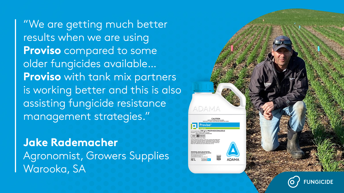 Adama_AU's tweet image. Proviso series: The power of local research trials to assist crop management decisions is well recognised and has become a key tool for the team at Growers Supplies and its support to the region’s growers.

Discover more how Proviso is performing: bit.ly/3K6hveR