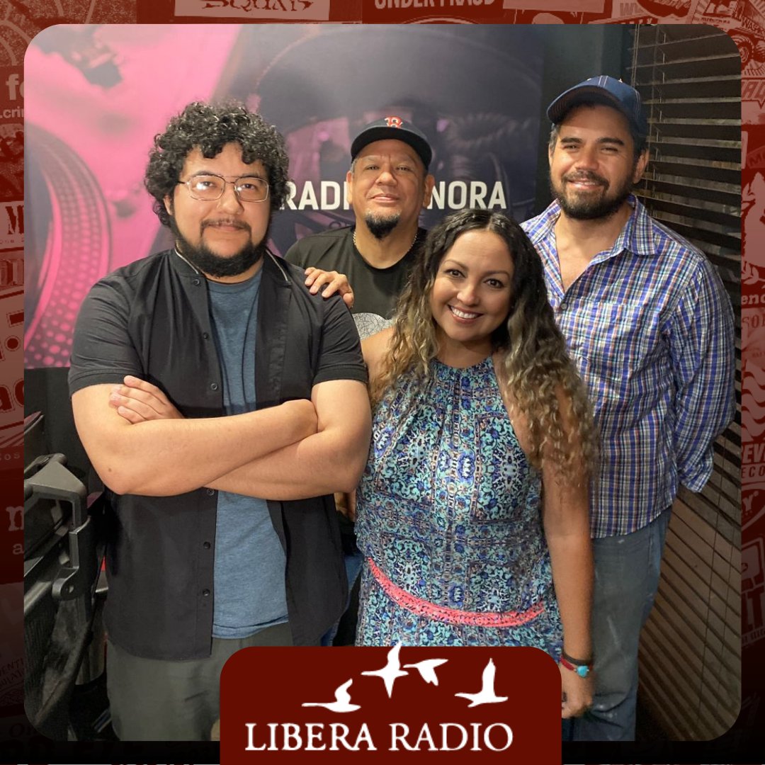 RSonoraFM's tweet photo. 🎙️ Los martes son de Libera Radio en Radio Sonora 🤳 #PushalePlay
En el programa de hoy nos acompaño Francisco Sandoval periodista hablando de los casos de tortura que suceden en Sonora. https://t.co/OS5Xaxv4k8