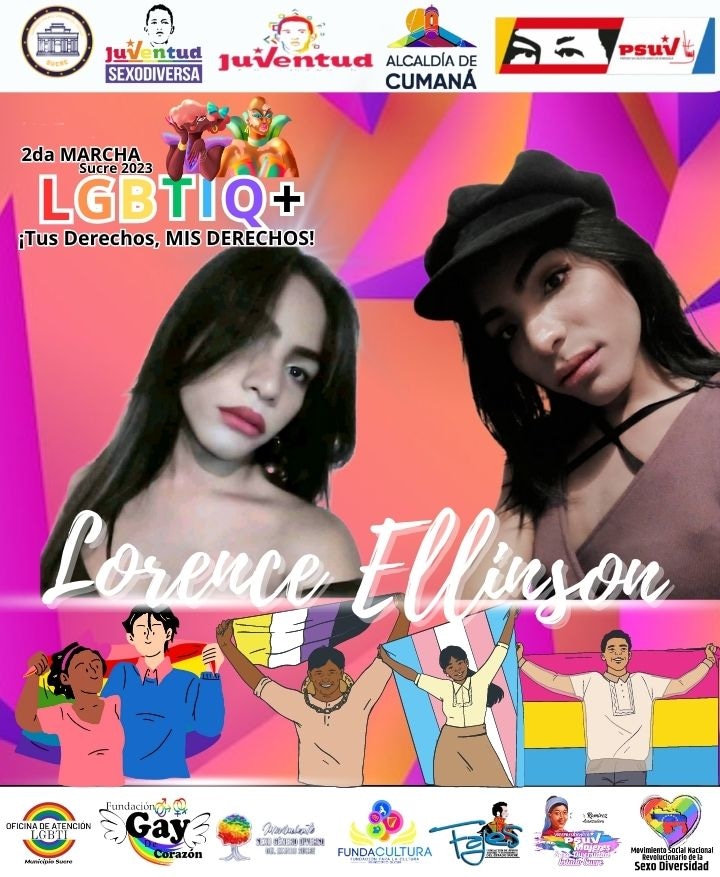 Falta 1 Día 🏳️‍🌈🥳

En esta oportunidad te presentamos quien nos acompañara en esta 2da Marcha del Orgullo LGBTIQ+ del Estado Sucre, ella es Lorense Ellinson quien se convertira en la doble de Selena Quintanilla con un mega espectáculo.

¿Estás Preparadx?

NOS VEMOS EL MAÑANA.