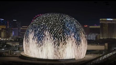 Sphere Lights Up Las Vegas Skyline
From The Weather Channel iPhone App https://t.co/RdHoagXQN6 https://t.co/zAaesjasMw
