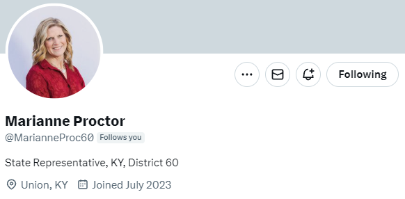 ky_statesman's tweet photo. Everyone please follow my friend Kentucky State Rep @MarianneProc60 who is fighting hard for us to breakup Kentucky's corporate healthcare monopolies. #RepealCON #TeamKentucky https://t.co/YSmi4azqEr