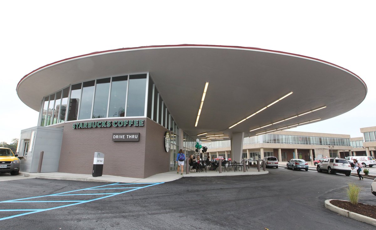 rustbeltenjoyer's tweet photo. My father-in-law is a builder. He is insanely gifted. We were walking past the Starpotle UFO (Starbucks and Chipotle) building years ago and I asked him what it would cost to build it today. I will never forget his answer…

“We can’t, we don’t know how to do it.” https://t.co/lc4CXQkG5s