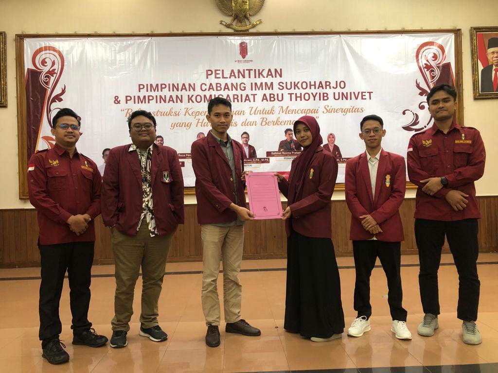 Pelantikan PC IMM Sukoharjo periode 2023/2024
#Muhammadiyah #IMM #AbadiPerjuangan