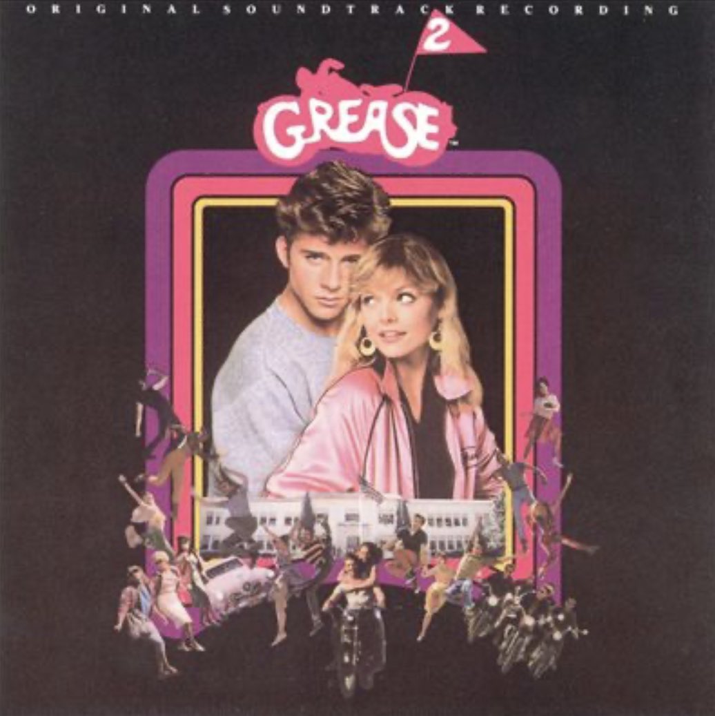 RandyFHall's tweet photo. Various Artists • Grease 2 Original Motion Picture Soundtrack  (1982)
#RockSolidAlbumADay2023

I still really enjoy this soundtrack which means I’m still a long way from being considered cool. https://t.co/yyWM0nh7wJ