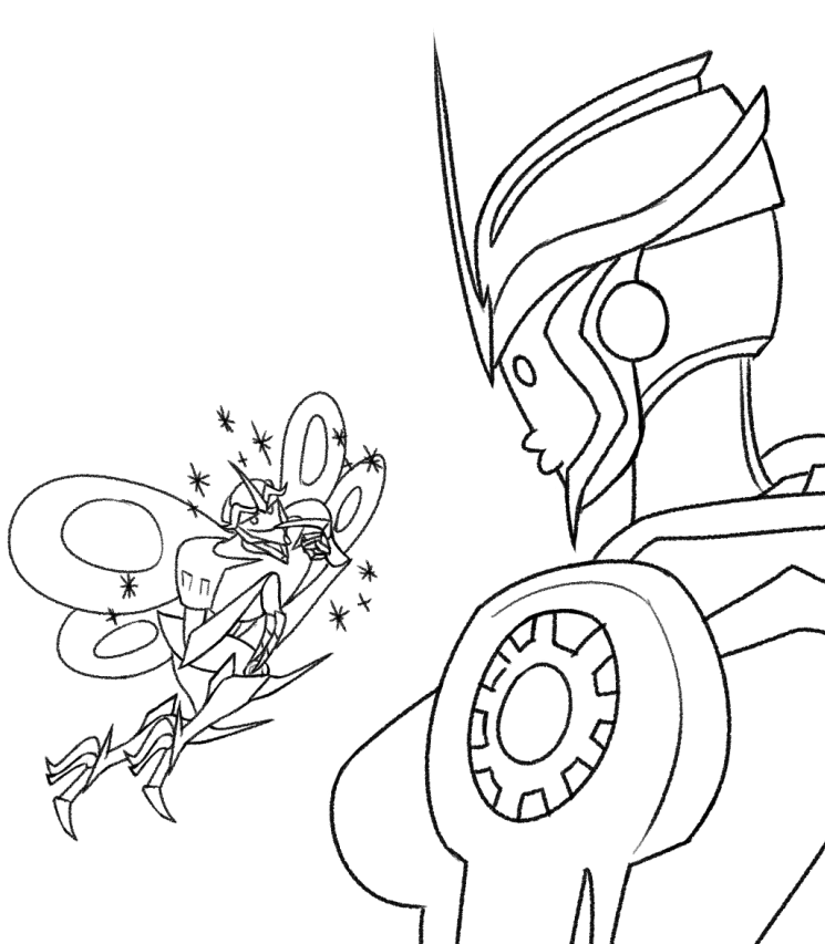 Astro_Saurus's tweet photo. NEVER trust the fae!!!
#transformersprime #tfpstarscream #tfparcee https://t.co/mLIK3uHYfo