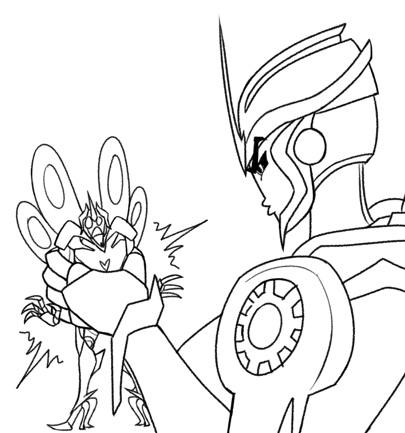 Astro_Saurus's tweet photo. NEVER trust the fae!!!
#transformersprime #tfpstarscream #tfparcee https://t.co/mLIK3uHYfo