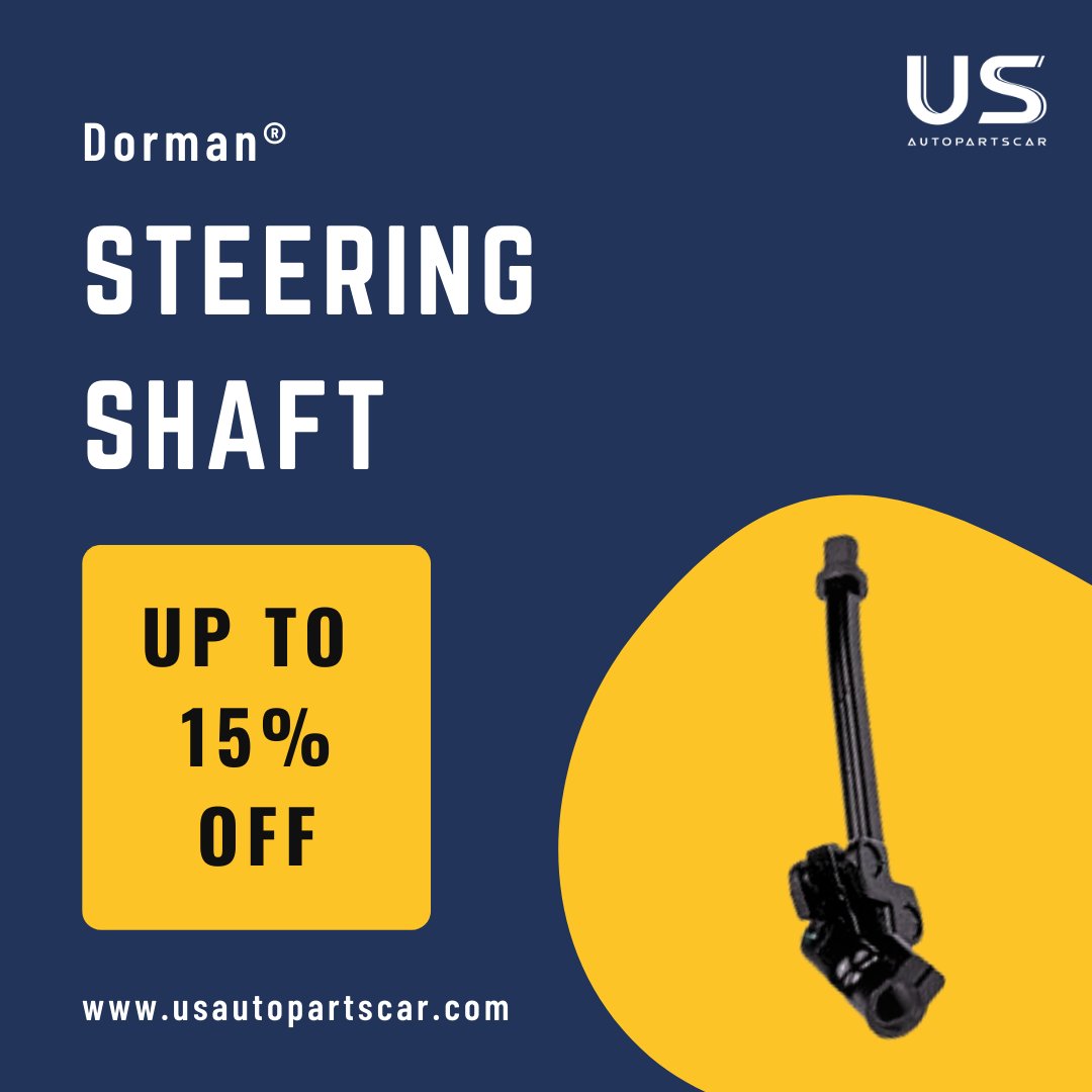 usautopartscar's tweet image. The steering shaft is a crucial component in a vehicle&apos;s steering system, transmitting motion and allowing the driver to control the direction of the wheels.
usautopartscar.com/dp/RB425360
#SteeringShaft #SteeringSystem #VehicleMaintenance #AutoRepair #CarParts #VehicleSafety