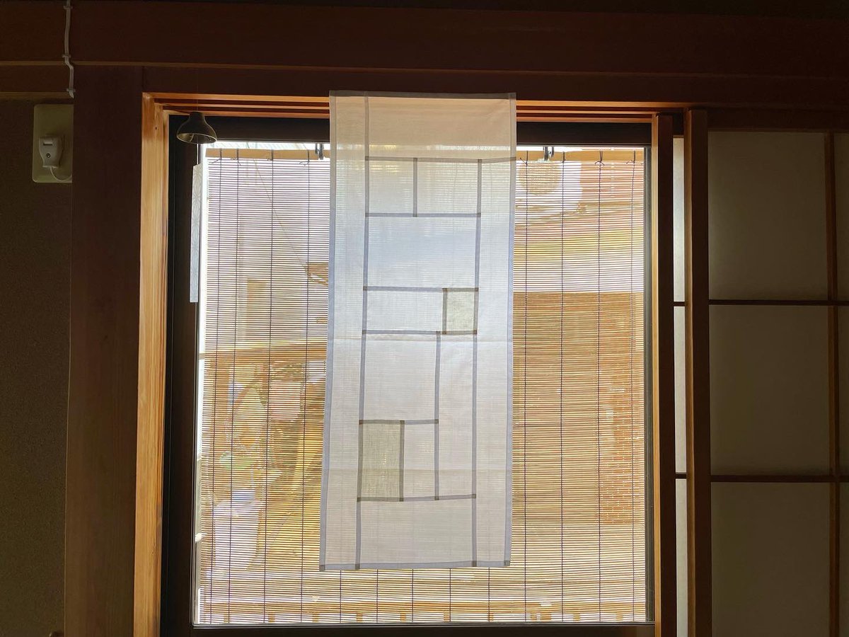 jjunka_y's tweet photo. ポジャギ
見ているだけで涼しげな感じ https://t.co/fZzQOXKCXS