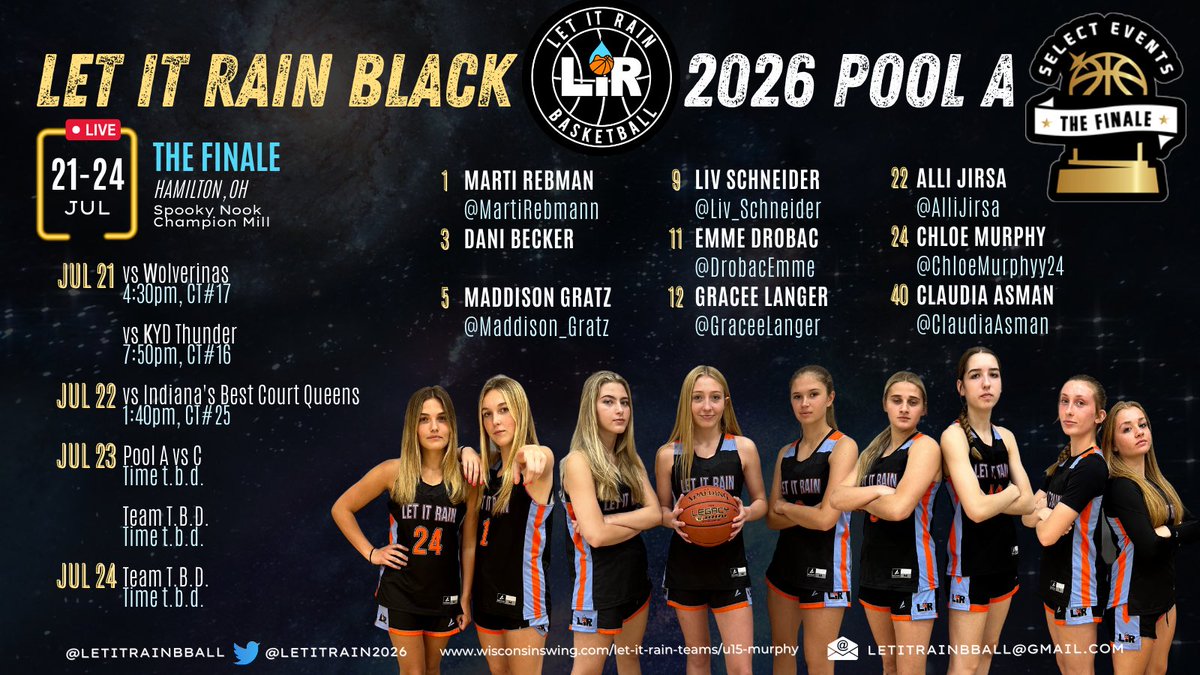 Let It Rain 2026 - Black tweet media