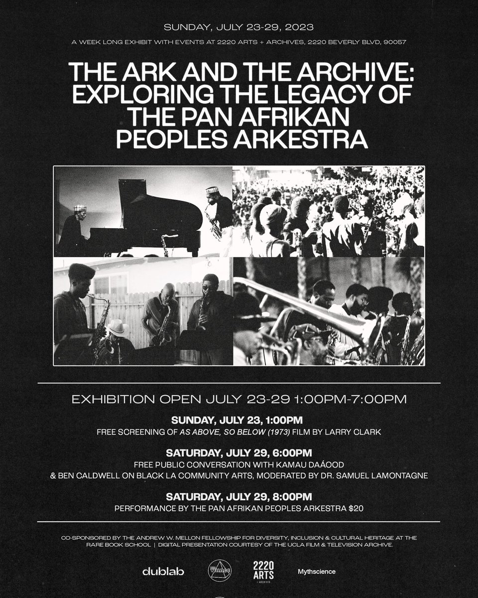 2220 Arts + Archives tweet media