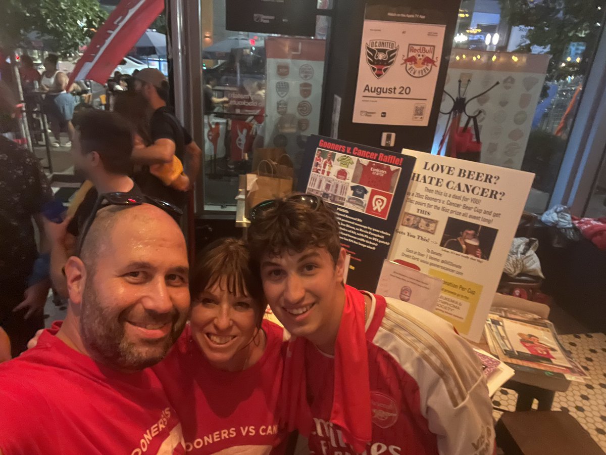 Day 1: $2340 raised for #GoonersVCancer Day 2: $3422 raised for #GoonersVCancer $5762 raised so far by amazing #Gooners at #GoonerCongress2 in DC! #Goonerfamily is the best.