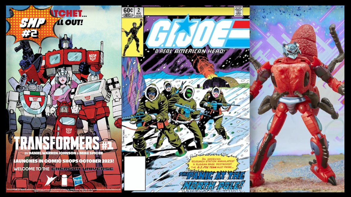 In this month's edition of #SaturdayMorningPanels, @TheVacuuminator & @snowcone83 discuss the coming #EnergonUniverse #ComicBooks, #SDCC exclusives & recently acquired #Transformers & #GIJoe #Toys! 

#Skybound #ImageComics #Podcast 
youtu.be/UvzleuXNREA