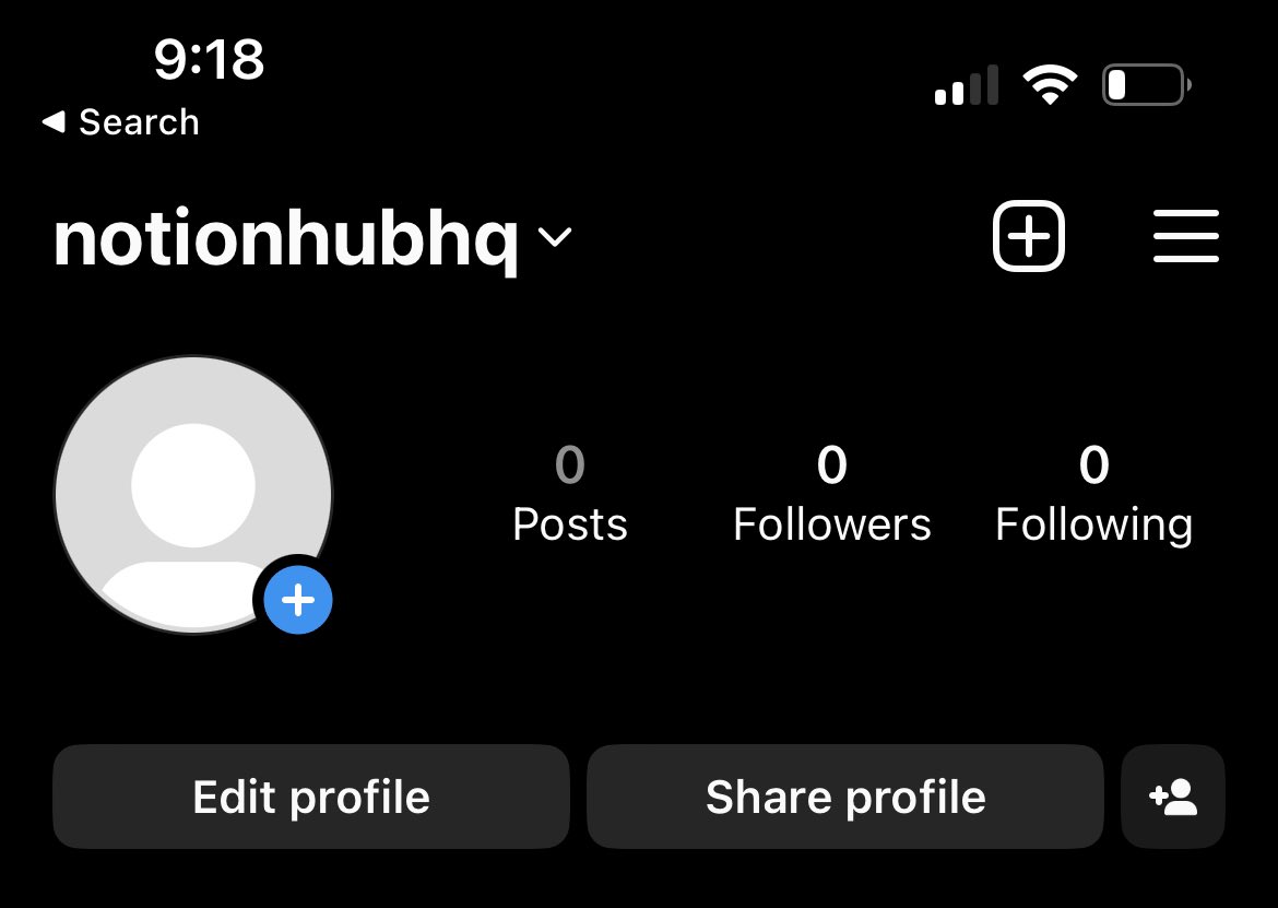 secured the <a href="/NotionhubHQ/">Notionhub</a> username in instagram ✅