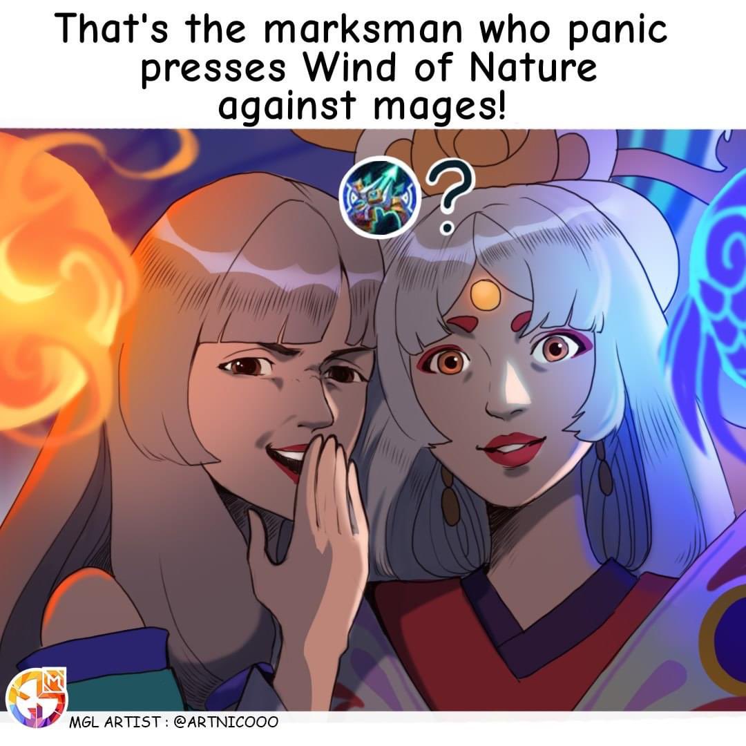 MobileLegendsOL's tweet photo. Are you panicking? ��

MGL Creator @artnicooo

#MobileLegendsBangBang #mglfanart #mglmlbb #mlbbmgl #mlbbmeme https://t.co/Yoq7OO5hP9