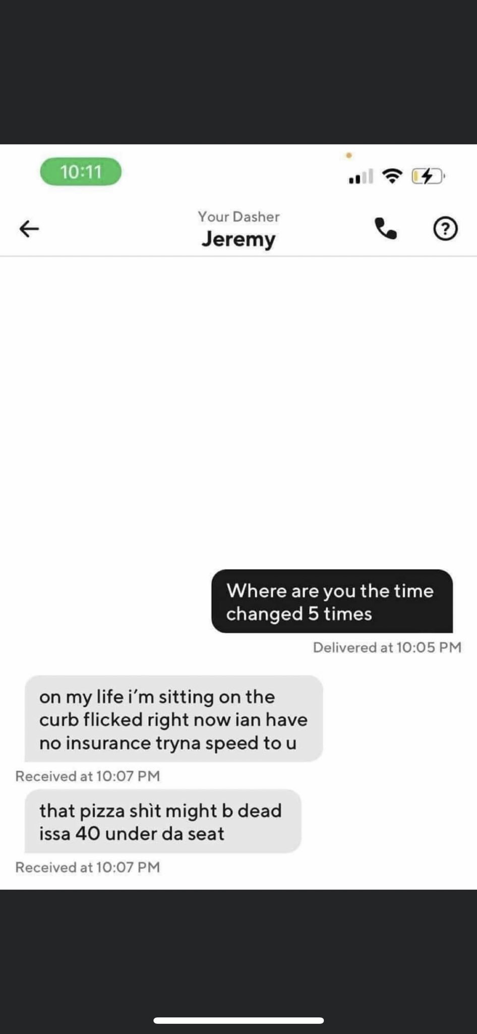 Lady J Therolemodel On Twitter I Think My Dasher Went To Jail With My lady-j-therolemodel-on-twitter-i-think-my-dasher-went-to-jail-with-my