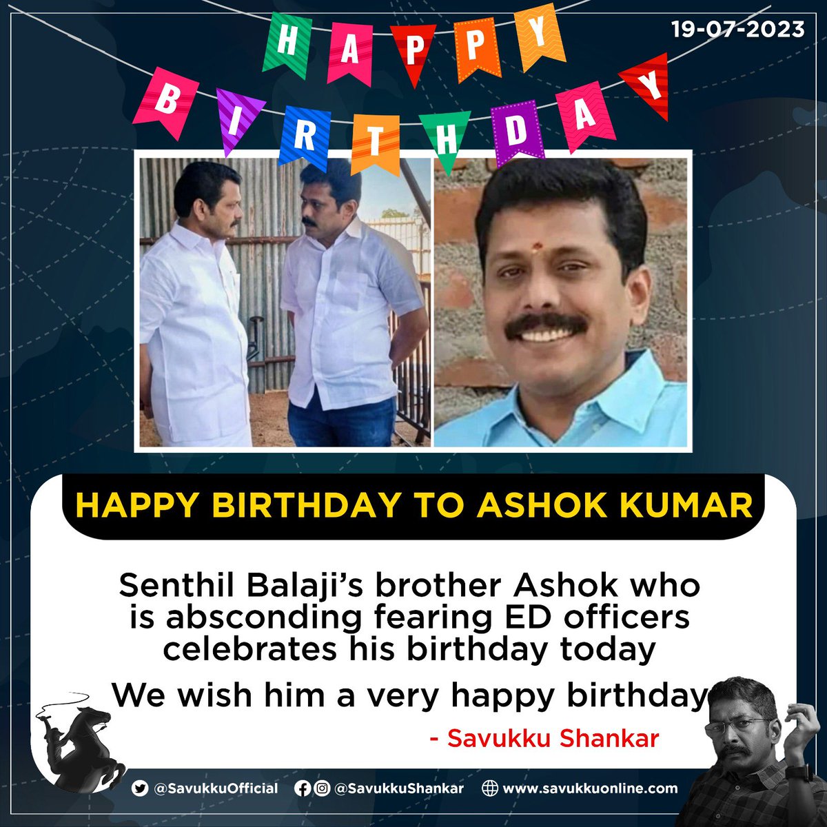 Happy Birthday to Ashok