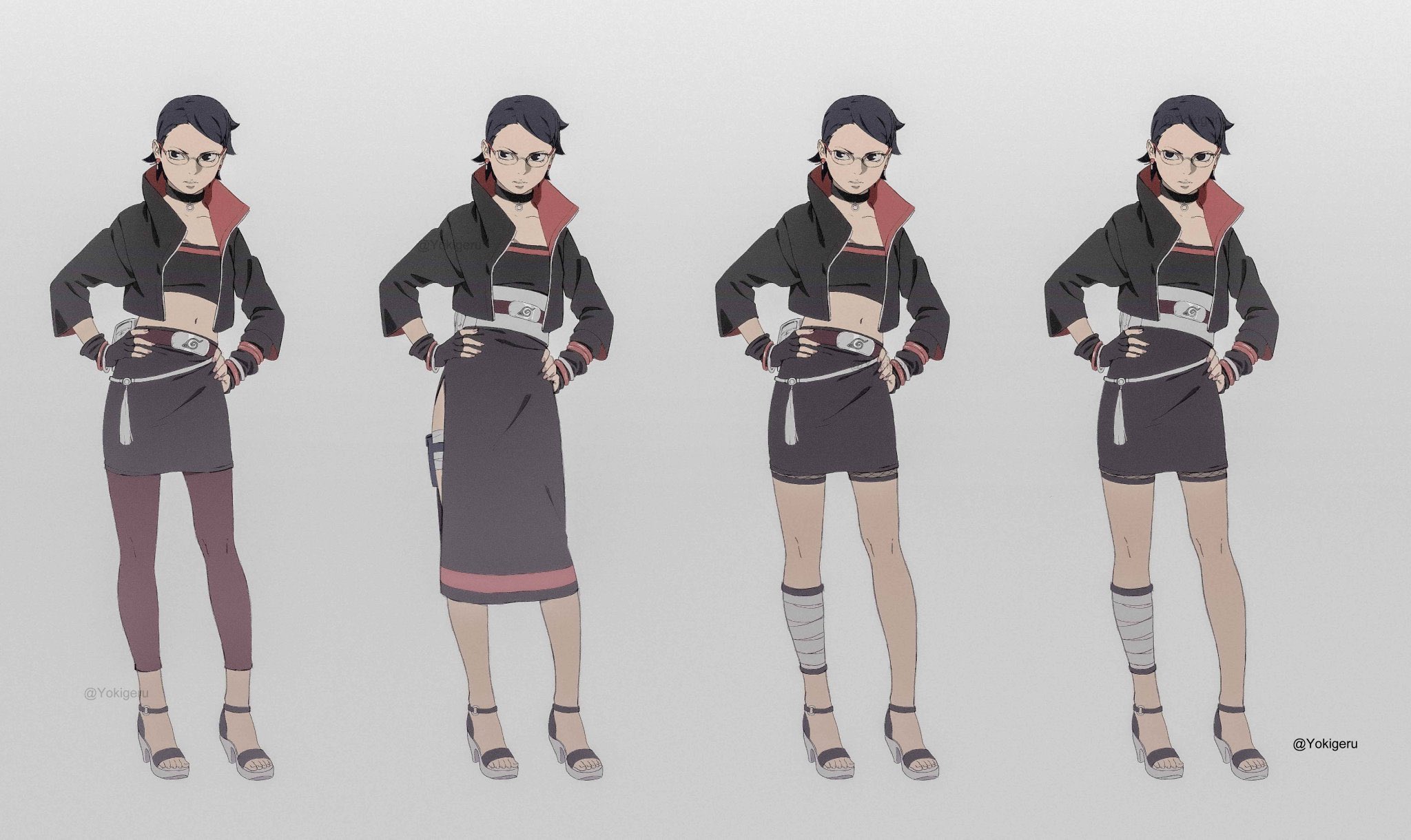 Boruto Posting - Amazing Sarada Uchiha Fan art, don't forget to visit the  artist's Twitter, link is in the comment section ©️ unkyuma