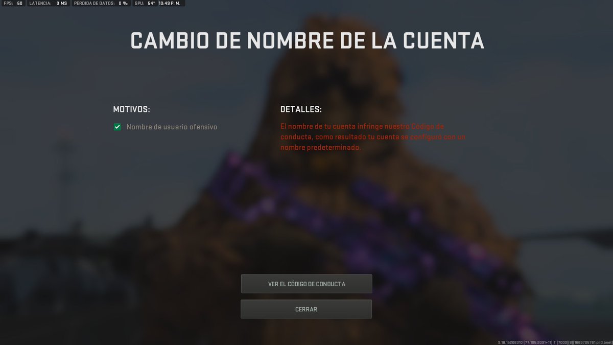 apartir de hoy me dejo llamar Mingod, mi nombre es ofensivo, cambiaron mi nombre sin mi permiso... 😔

adiós cod partner, adios protección de ricochet... 💔