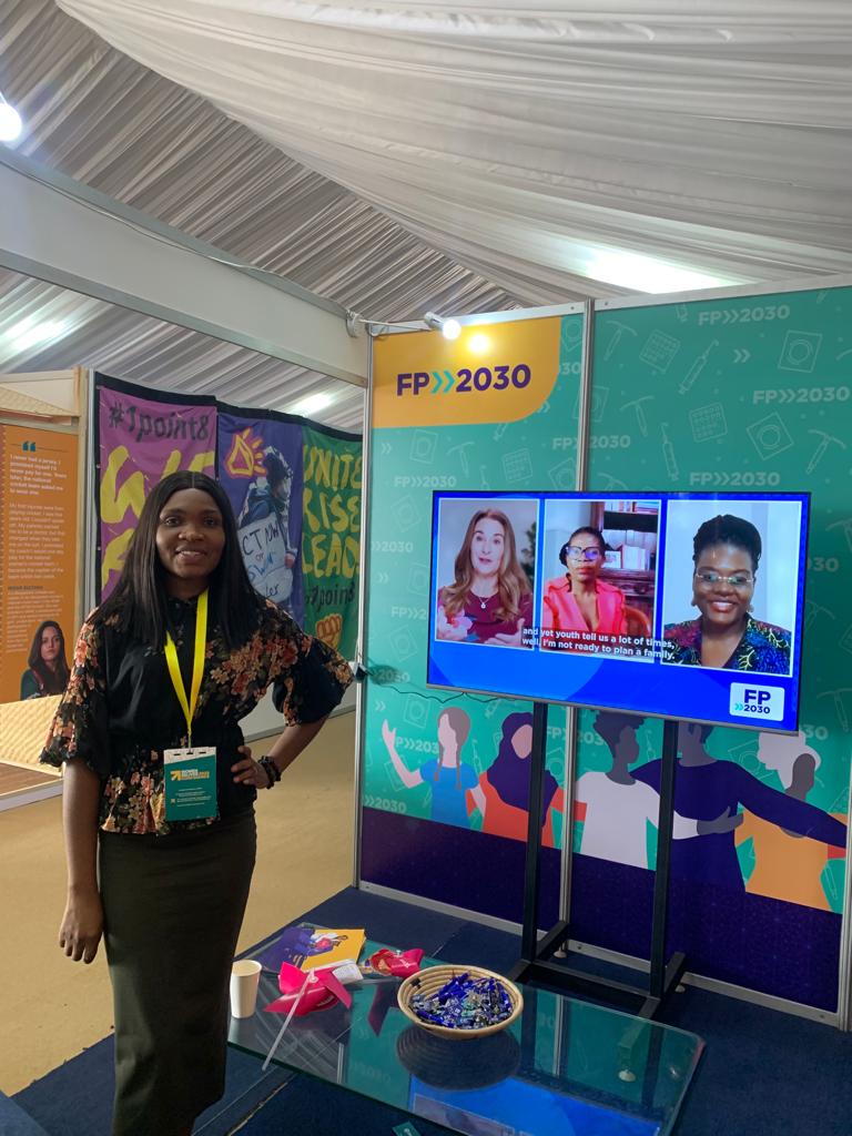 It was great meeting Sophie of <a href="/FP2030Global/">FP2030</a>. The booth <a href="/WomenDeliver/">Women Deliver</a> is incredible! Was sharing what <a href="/AHBNetwork/">Africa Health Budget Network</a> does at the country level towards FP2030 commitment. Sophie was elated! She says "AHBN is one of the first commitment maker!" I was so thrilled!