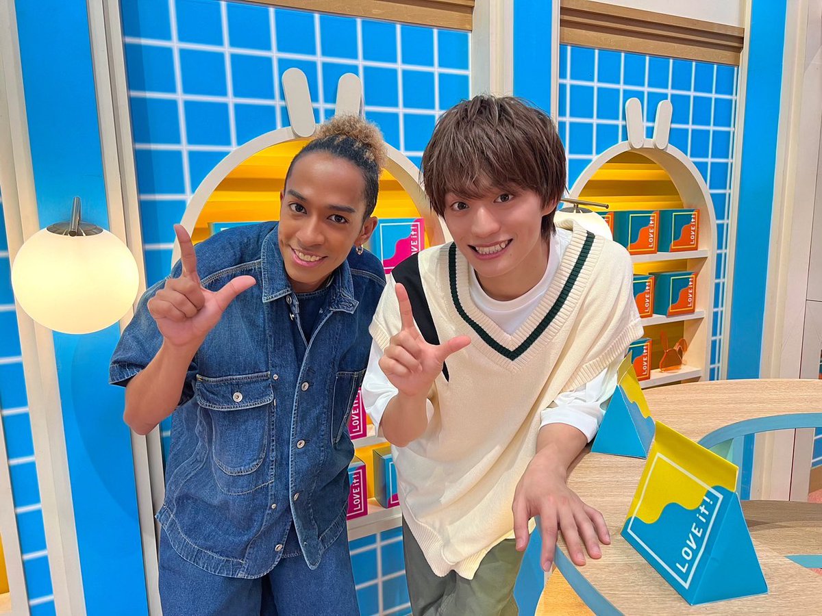 TBS系「#ラヴィット！ 」 本日は #福本大晴 と #草間リチャード敬太 2