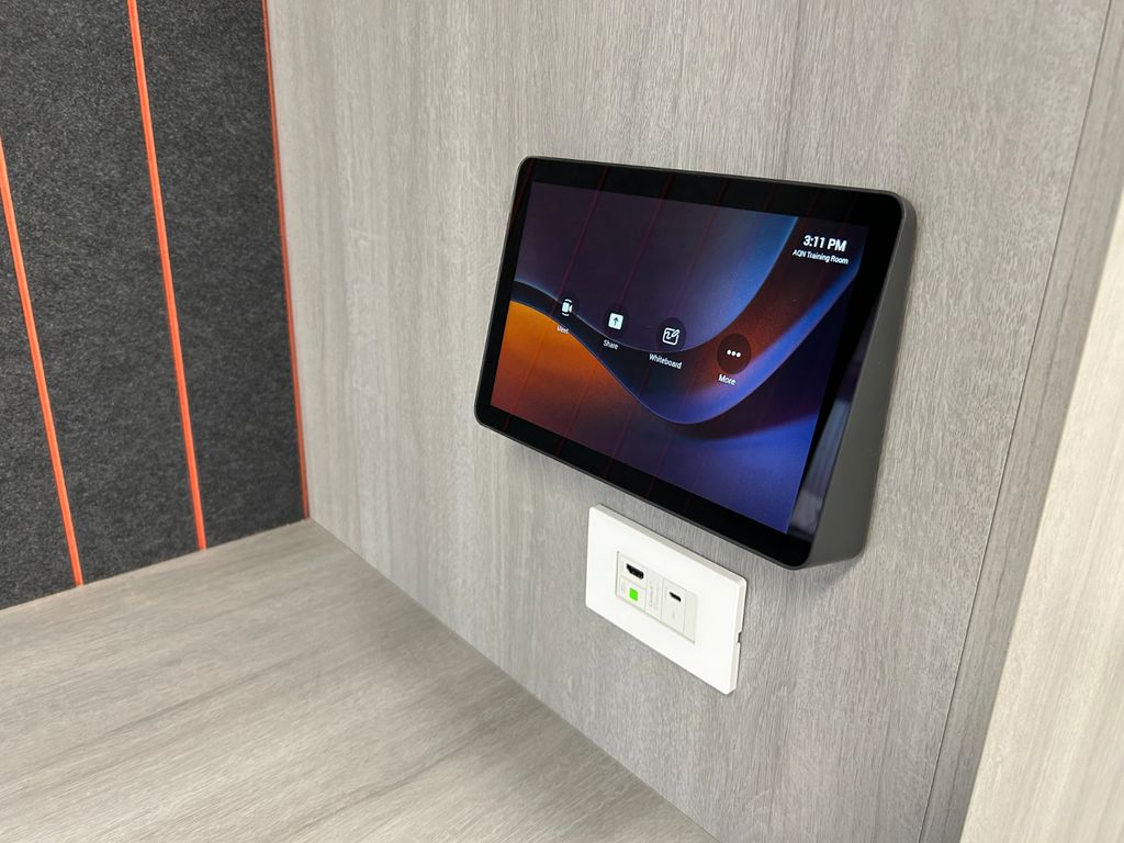 focusavperth's tweet image. We've just wrapped up a large AV makeover for our client Aquirian! Transforming 3 meeting rooms, a large boardroom and training room. 

#AVInstallation #CollaborationSpaces #AudioVisualSolutions #MeetingRooms #Boardroom #TrainingRoom #BYODMode #Aquirian