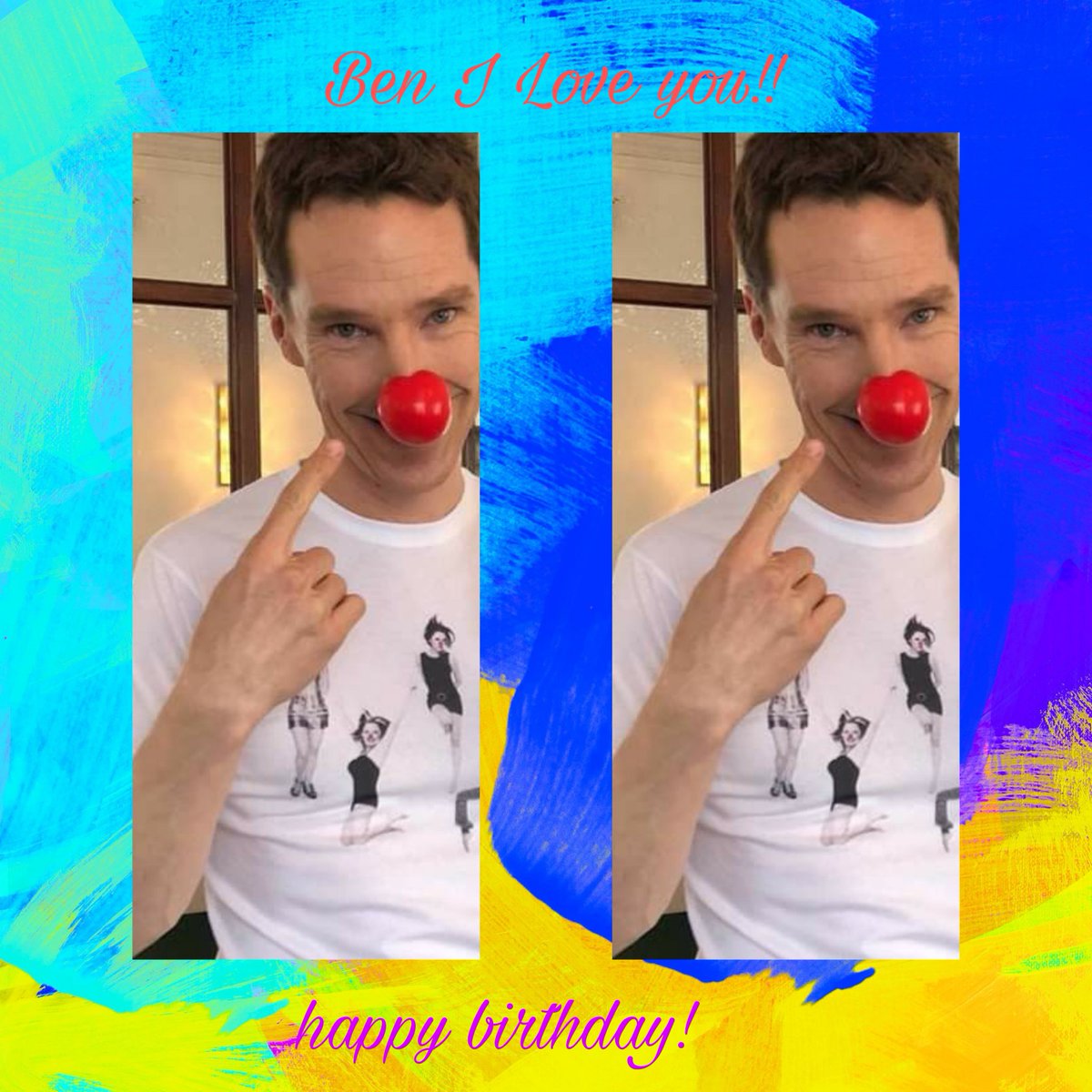 Happy birthday Benedict!! Te amamos!!