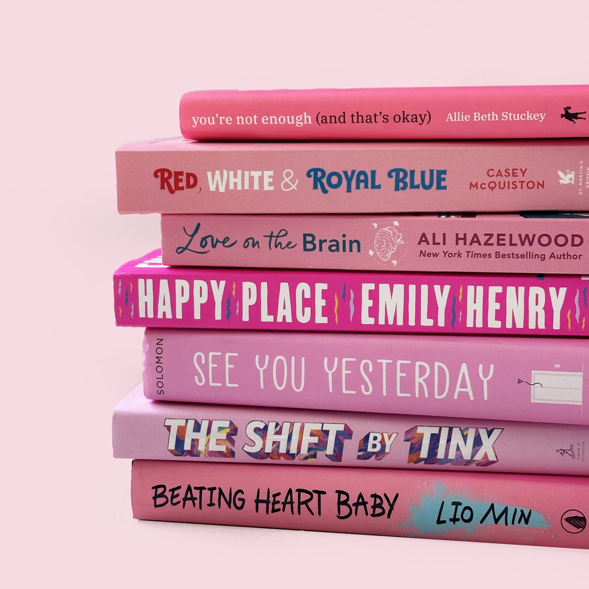 On Wednesdays, we read pink and catch new movies 💗

Get in a pink mood today with these Pink Books on our shelves at Fully Booked branches and fullybookedonline.com 📚