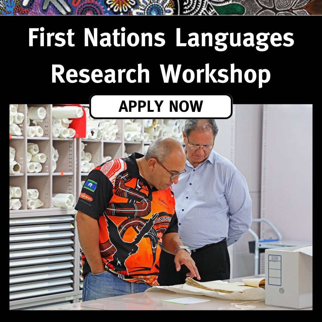 Join our next First Nations Languages Research Workshop with Gamilaroi man and leading language researcher Des Crump from 10-13 October 2023 at QSA.