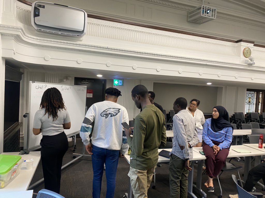 doctorsliveapp's tweet photo. Transformative journey at the Hack the Huddle Workshop 🌟

Using the Socratic method, we dove deep into insightful dialogue and innovative solutions. 💡

Thanks to the Ideation Clinic for organizing this invaluable experience.
#HackAndHuddle #Entrepreneurship #Innovation https://t.co/7y6LE2BP4u