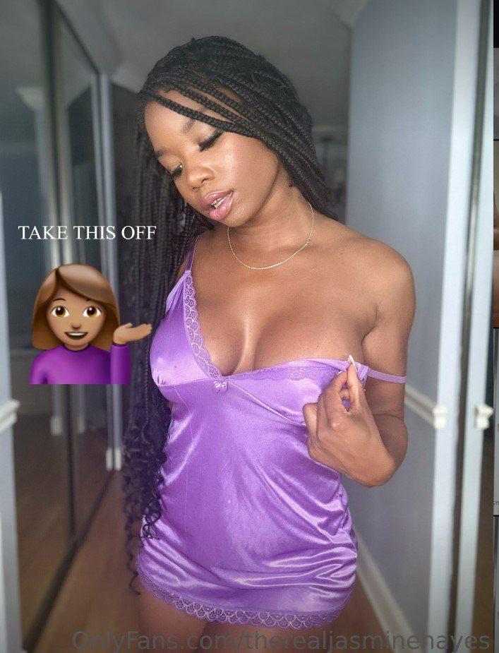 Jasmine Hayes 🧚🏾 on Twitter: "Do you like it violet? Let me put you in the mood😘"