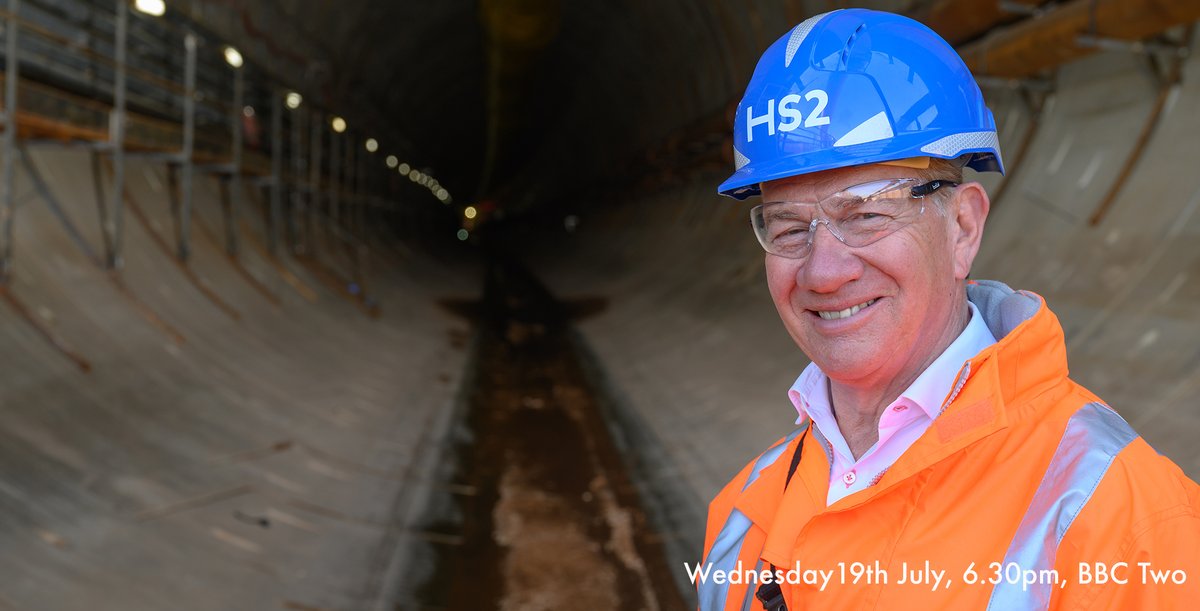 Wednesday night: Michael continues to travel through England’s Midlands. In Warwickshire, he’ll get a glimpse of the work being done for the new HS2 railway infrastructure. #GreatBritishRailwayJourneys