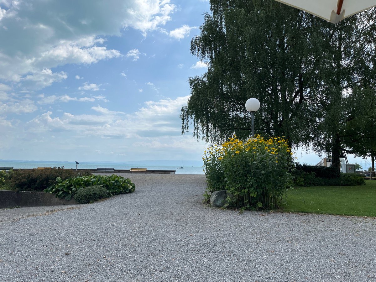 bodenseesimon's tweet photo. Die Schweizer Seite ist auch ganz schön:-) #bodensee #Radweg #tourithings (@ Das Kleine Cafe in Romanshorn) https://t.co/MyHpWotaXt https://t.co/3e7P3kPTXH