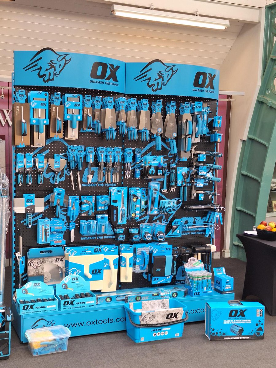 EZbaseUK1's tweet image. It was great to visit @OXtoolsUK on Monday this week for their innovation event.

The event was put on to showcase some of the new tools and innovations the company is working on, especially around the environmental side of things!

#ezbase #oxtools #innovation