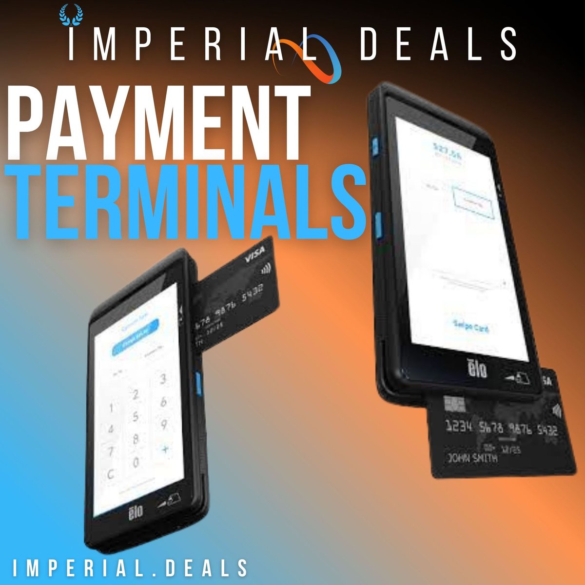 🆕innovative #Cryptocurrency payment terminals on the #ImperialDeals platform! Whether you're a store owner, service provider, or operate an online business, our payment terminals will provide you with a convenient and reliable solution to handle cryptocurrency payments