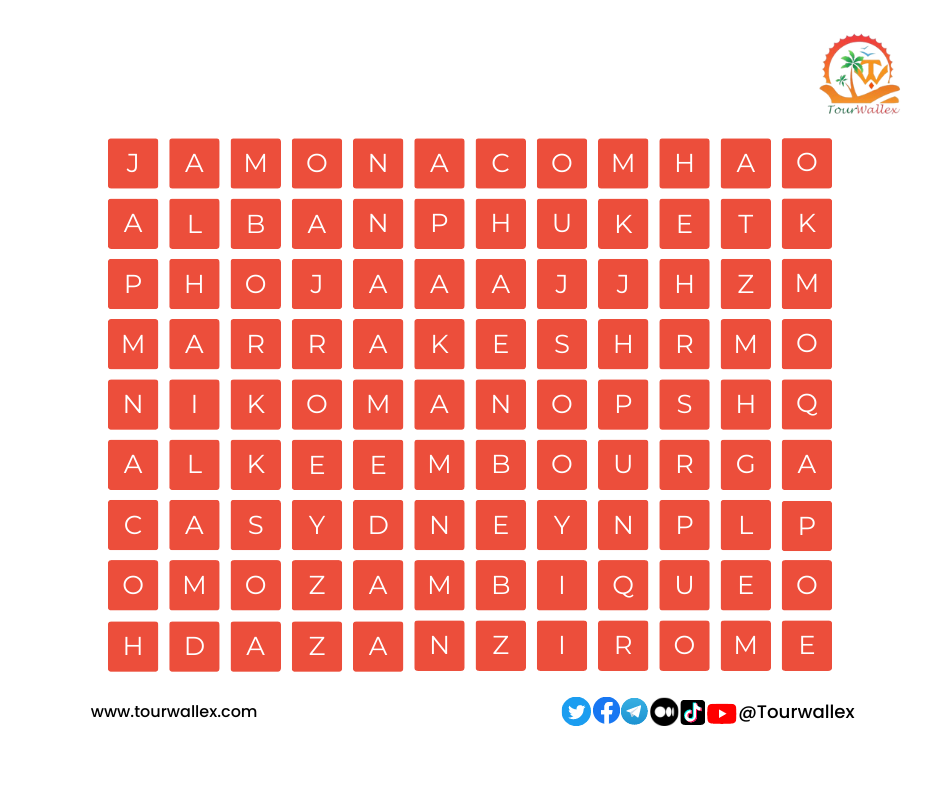 "I haven't been everywhere, but it's on my list." - Susan Sontag
How many countries can you see? 😉 
Share your answers with us and tell us which destination is next on your list! 
Visit us at tourwallex.com
🔥COMING SOON!!🚀 
#Travel #tourwallex #tourism