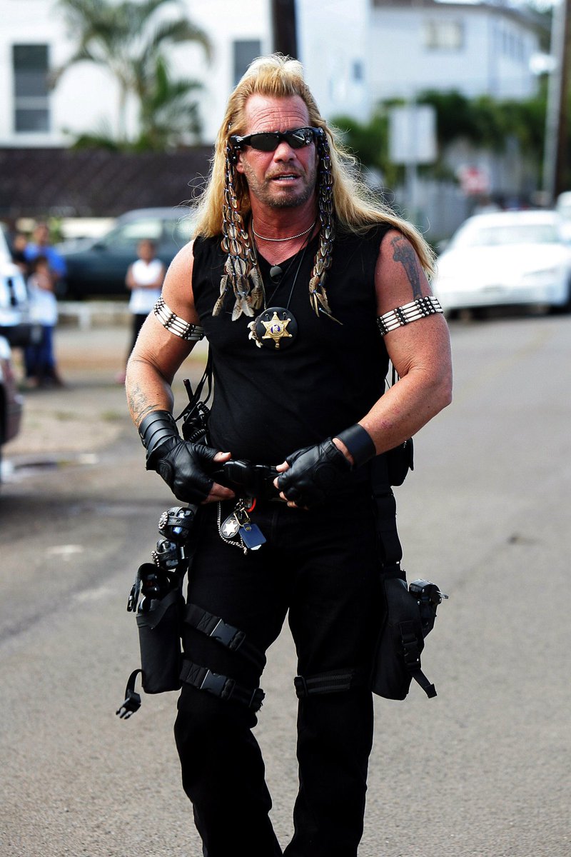 Dog the bounty hunter on his way to South Africa to organise collecting the Bounty on Putin when he arrives next month.