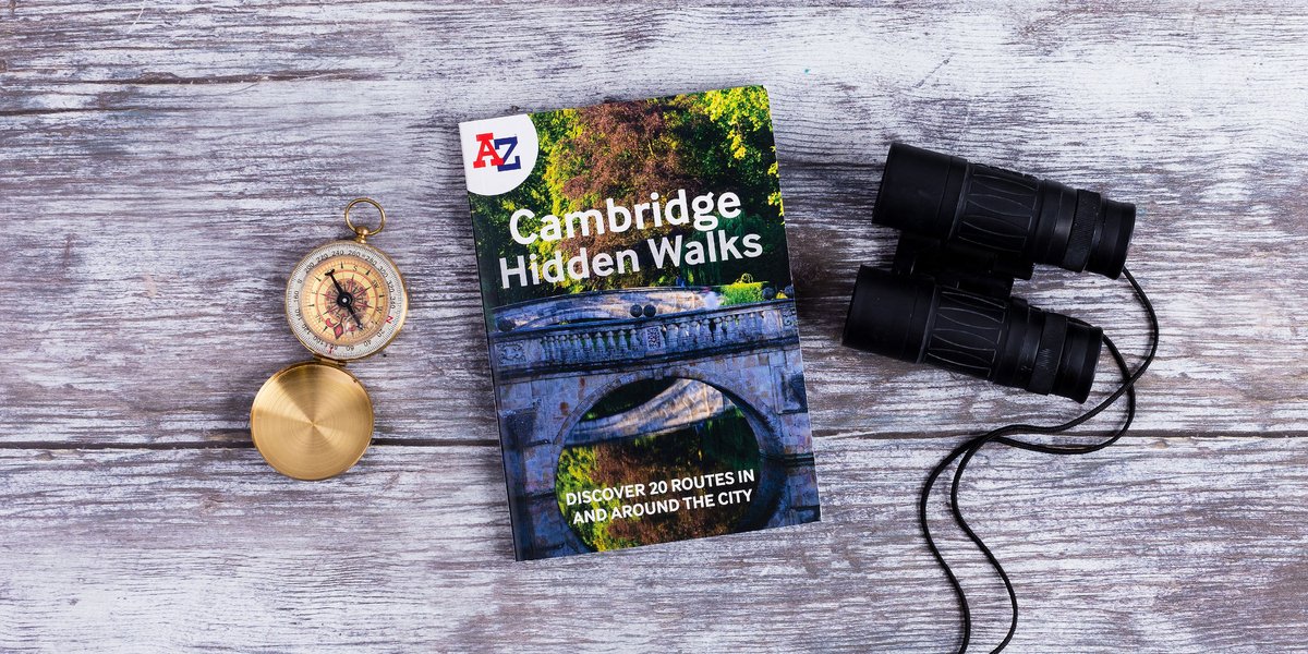 Discover hidden gems around Cambridge in this handy guide. With 20 walking routes in and around the city, including lesser-known walks and more popular routes, you'll explore the city in a whole new light.

Out now: ow.ly/COZU50Ni14m

#AZMaps #Cambridge