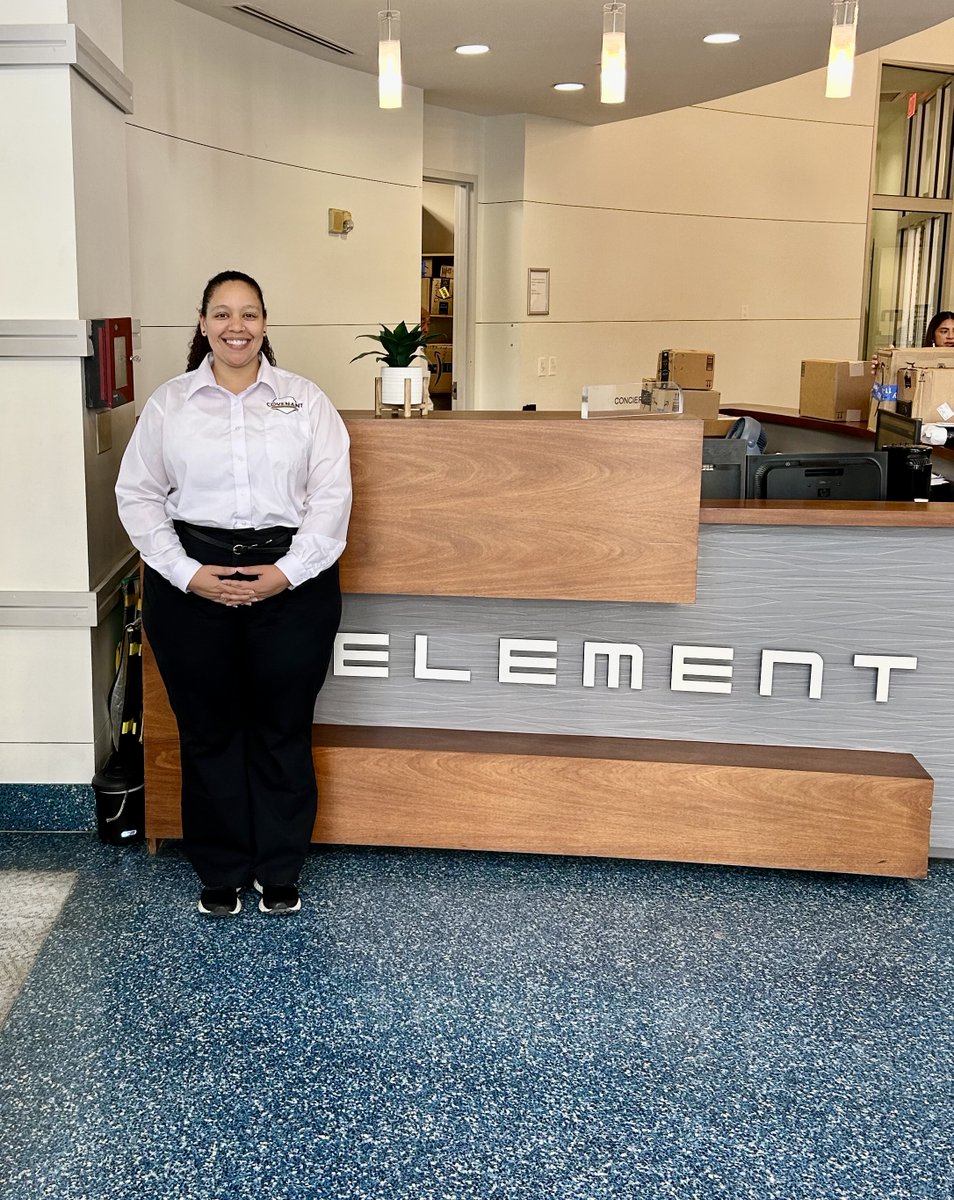 ElementTampaFL's tweet photo. Please join us in welcoming The Element's new Concierge, Rachel Taveras! She is excited to get to know all of our residents and assist them with their needs. #LoveWhereYouWork #WeLoveOurResidents #Community #WelcomeToTheCommunity #LiveElement #Tampa #TheElement https://t.co/6A8op5IXNW